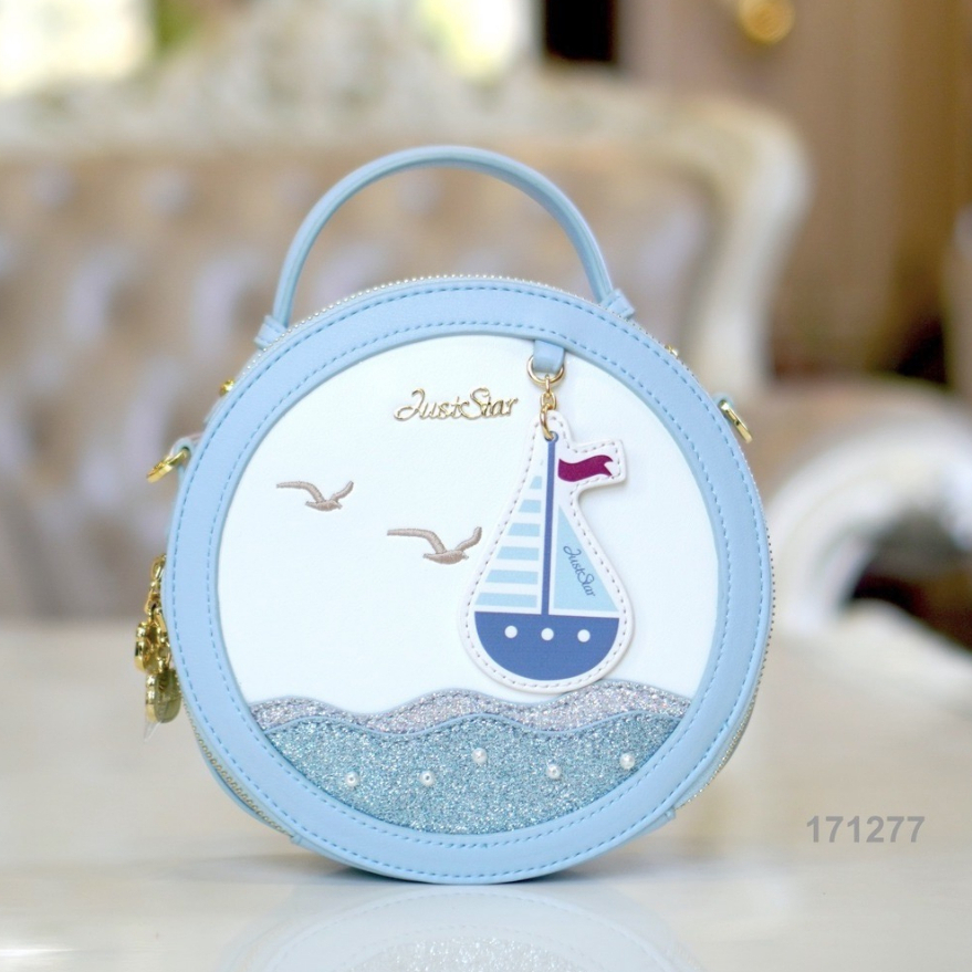 Túi phom tròn dễ thương Just Star ViAnh Store đi làm đi chơi 172866 172419 171277AA