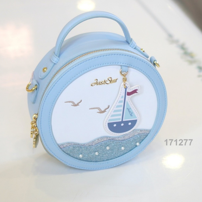 Túi phom tròn dễ thương Just Star ViAnh Store đi làm đi chơi 172866 172419 171277AA