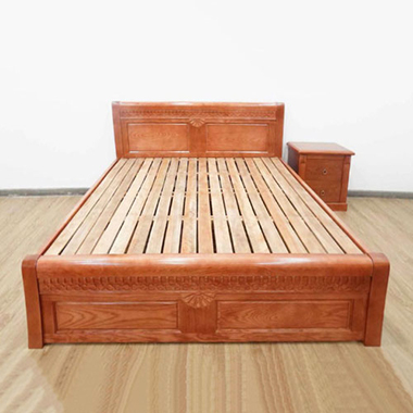 Giường gỗ sồi Nga 1m8 - Nội Thất Đại Thành
