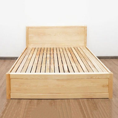 Giường gỗ sồi 1m8 - Nội Thất Đại Thành