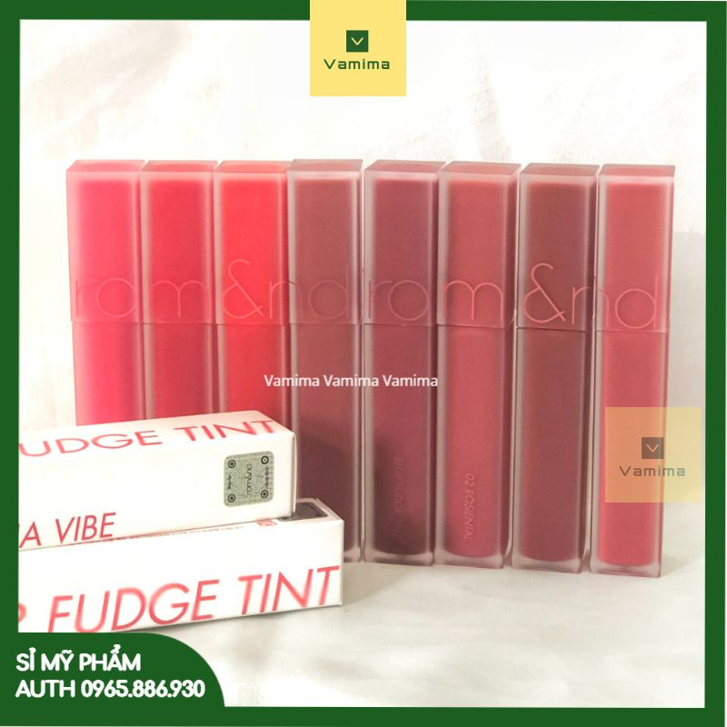 Son Kem Romand Blur Fudge Tint Lỳ Mịn Môi - Check Hidden Tag - Vamima