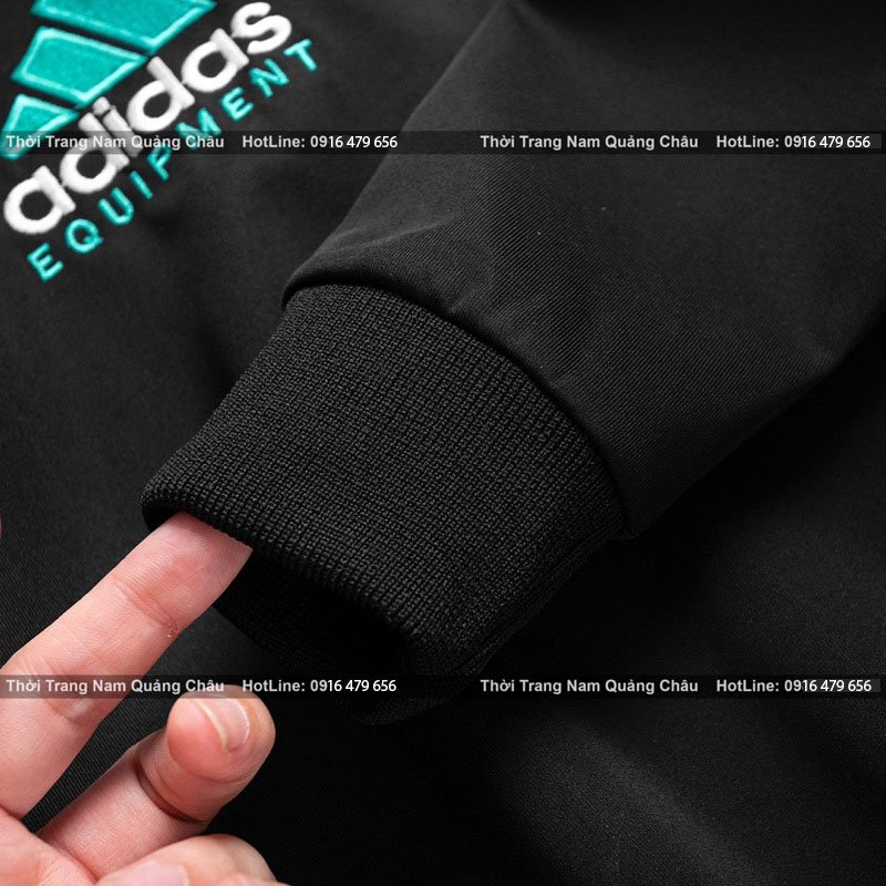 Bộ Thể Thao Nam Thu Đông Quảng Châu Cao Cấp Chất Nỉ Dày Dặn Logo Thêu Sắc Nét.