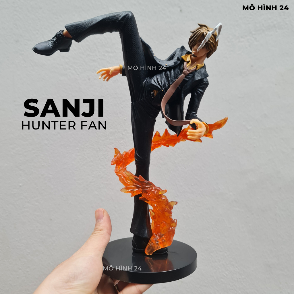 Mô hình nhân vật Model Hunter Fan Sanji Đá lửa chân đen hunterfan one piece figure anime vua hải tặc hắc cước