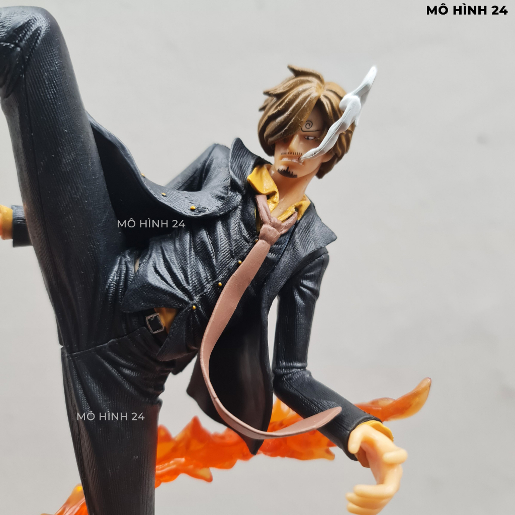 Mô hình nhân vật Model Hunter Fan Sanji Đá lửa chân đen hunterfan one piece figure anime vua hải tặc hắc cước