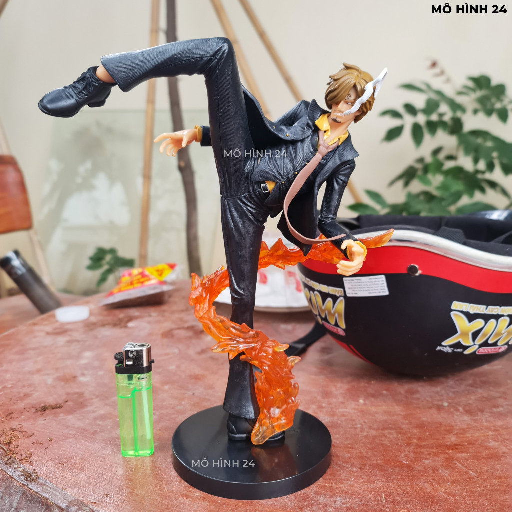 Mô hình nhân vật Model Hunter Fan Sanji Đá lửa chân đen hunterfan one piece figure anime vua hải tặc hắc cước