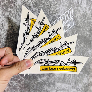 Tem sticker chữ phản quang bốc ép akana chống thấm nước thích hợp trang trí xe máy
