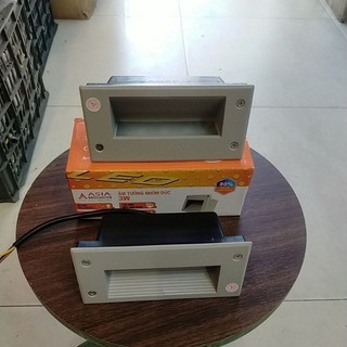 Âm bậc 3w tâm cấp,đèn lắp bậc tường,cầu thang, dẫn nối