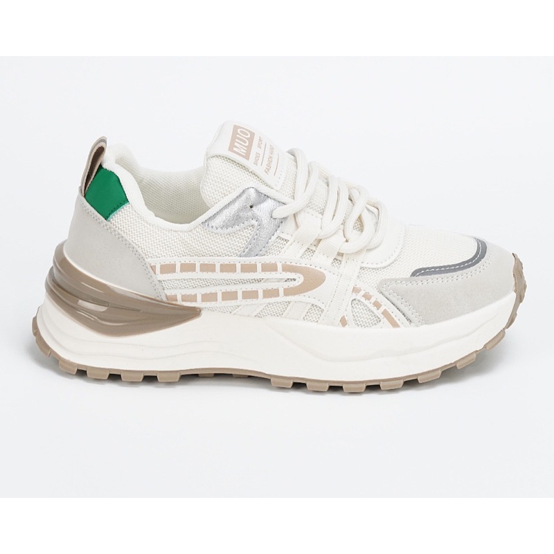 Giày thể thao nữ đế cao 5cm phối màu siêu chất