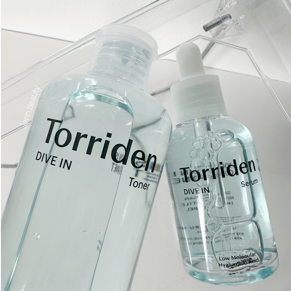 Bộ sản phẩm Torriden Toner, Serum, Kem dưỡng ẩm cấp nước, căng bóng da - Thi Vũ