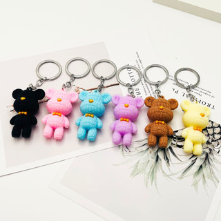 Móc khóa trang trí đeo balo gấu bearbrick