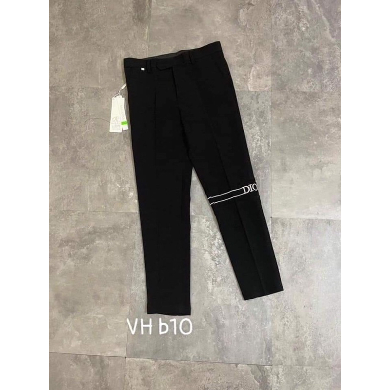 Quần tây âu 4 vạch trắng cao cấp+sơ mi nam đi học đi chơi