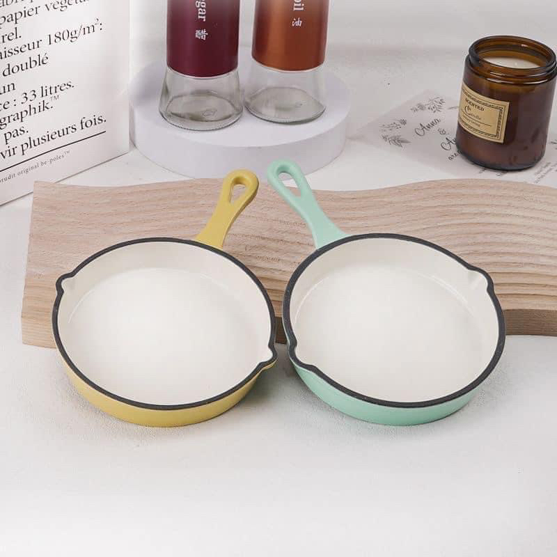 Chảo Gang tráng men