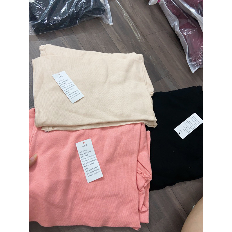 Áo thun bẹt vai dài tay tiểu thư bánh bèo chất thun co dãn hàng QC