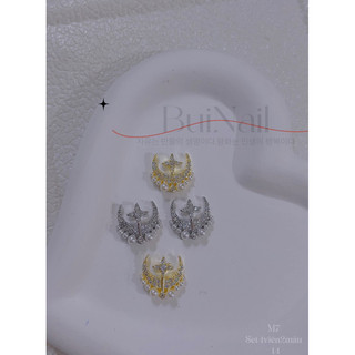 CHARM CAO CẤP THÁNH GIÁ M7 SET 4 VIÊN 2 MÀU