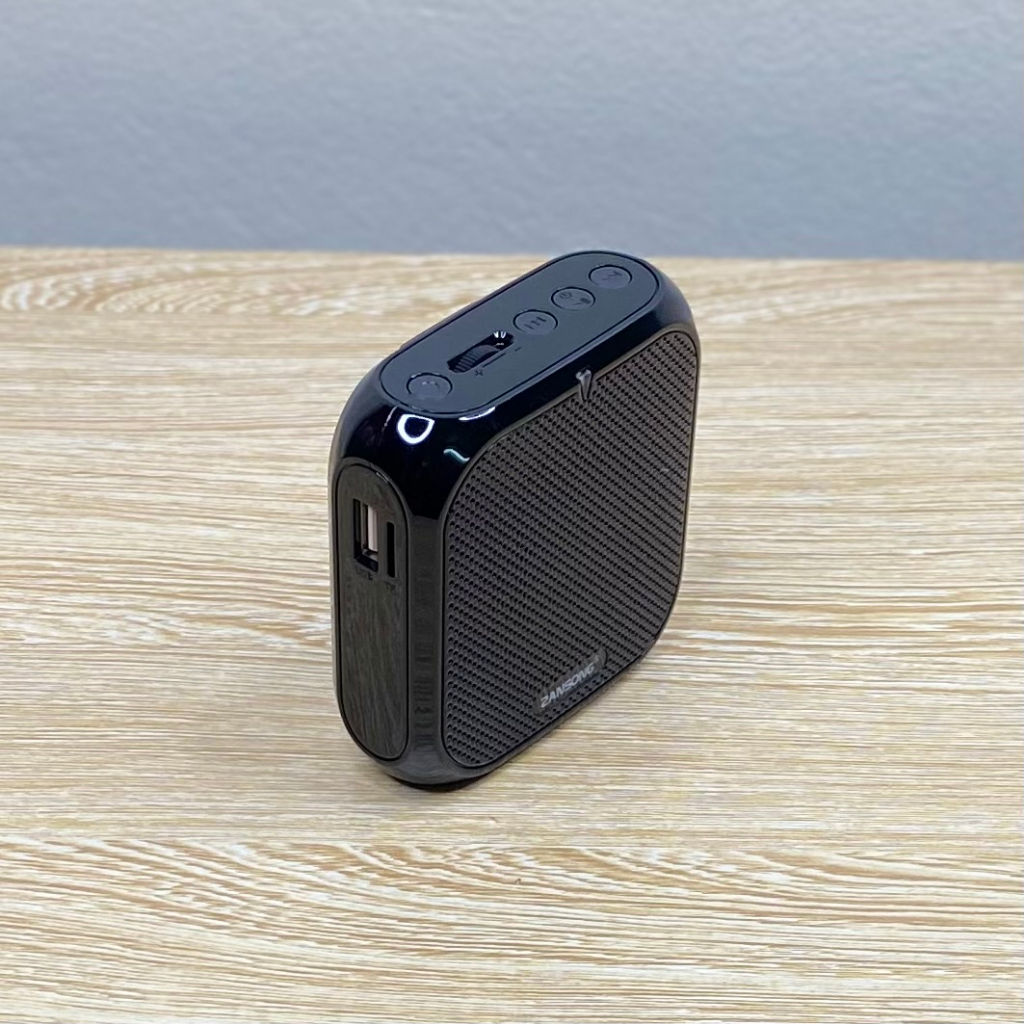 Máy trợ giảng Zansong M60 kèm 2 micro không dây và có dây