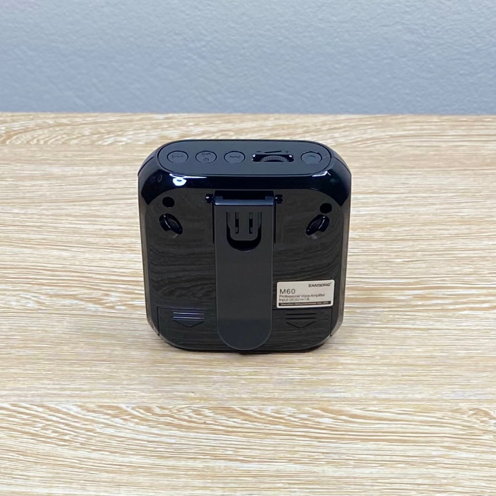 Máy trợ giảng Zansong M60 kèm 2 micro không dây và có dây