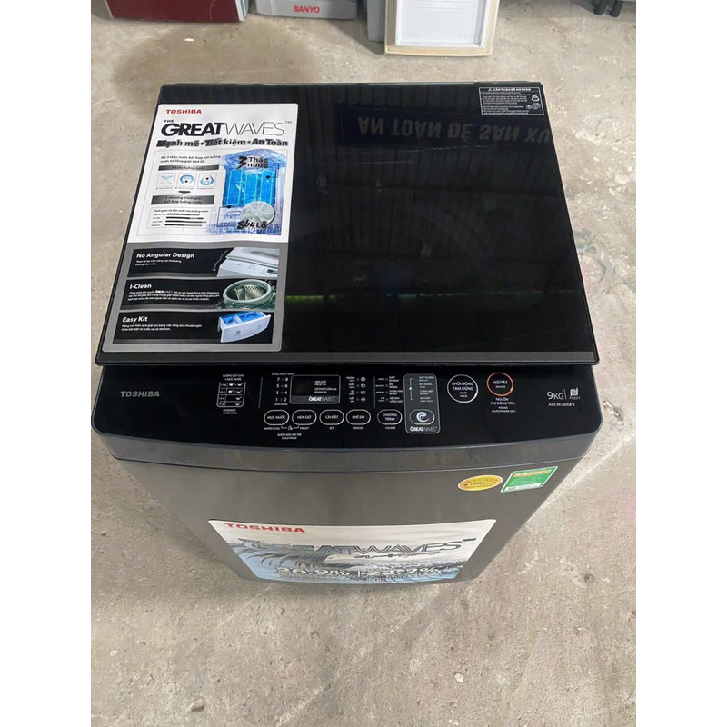 Máy Giặt Cửa Trên Toshiba  Inverter 9Kg  Mới 99%