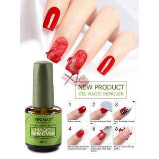 Nước phá gel Vinimay chính hãng - nước phá gel thần thánh siêu nhanh chuyên dụng cho dân làm móng (15ml)🌱☘️