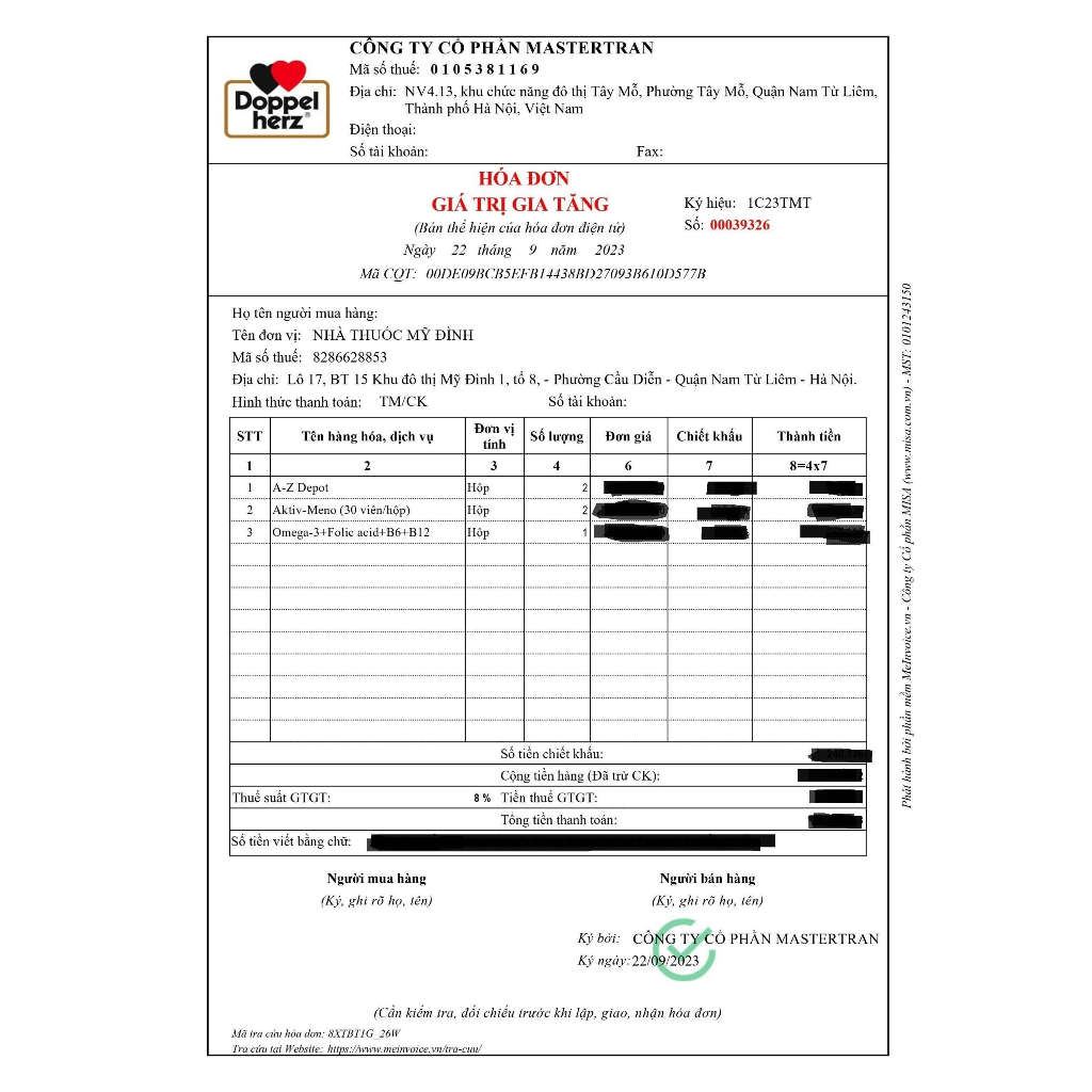 Doppelherz A-Z Depot 30 viên giải phóng chậm chứa 23 loại Vitamin và khoáng chất tổng hợp