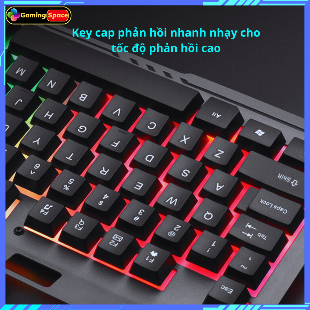 Bàn phím máy tính gaming V4 Pro Led RGB chuyên game PC