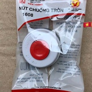 EM118 - Nút chuông tròn 1608 - Nút nhấn Tiến Thành - CT4-1608 - 3A 250V / 1 cái