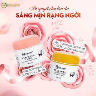  COMBO KEM CỪU VÀNG VÀ KEM CỪU HỒNG DƯỠNG DA CẤP ẨM GODLEN HEALTH AUSTRALIA