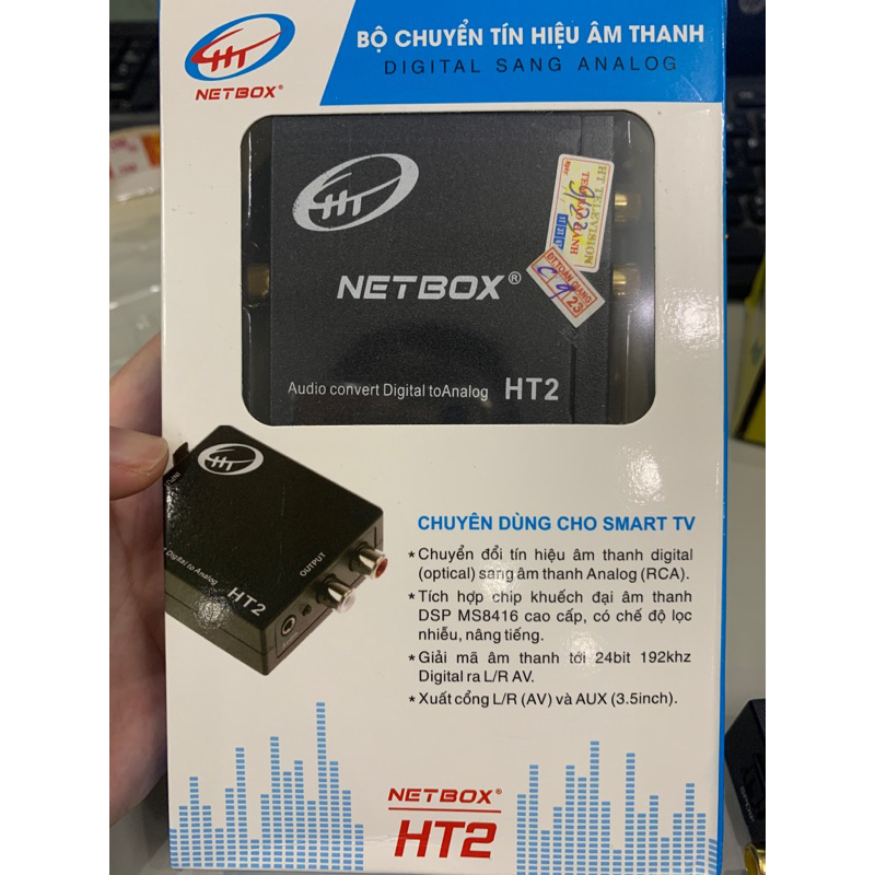 Bộ chuyển quang DA Netbox HT2 giá rẻ