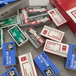 NGUYÊN HỘP LỚN gồm 20 hộp nhỏ kim bấm số 10 PLUS/ DELI/ SDI/ VIỆT ĐỨC/DOUBLE A