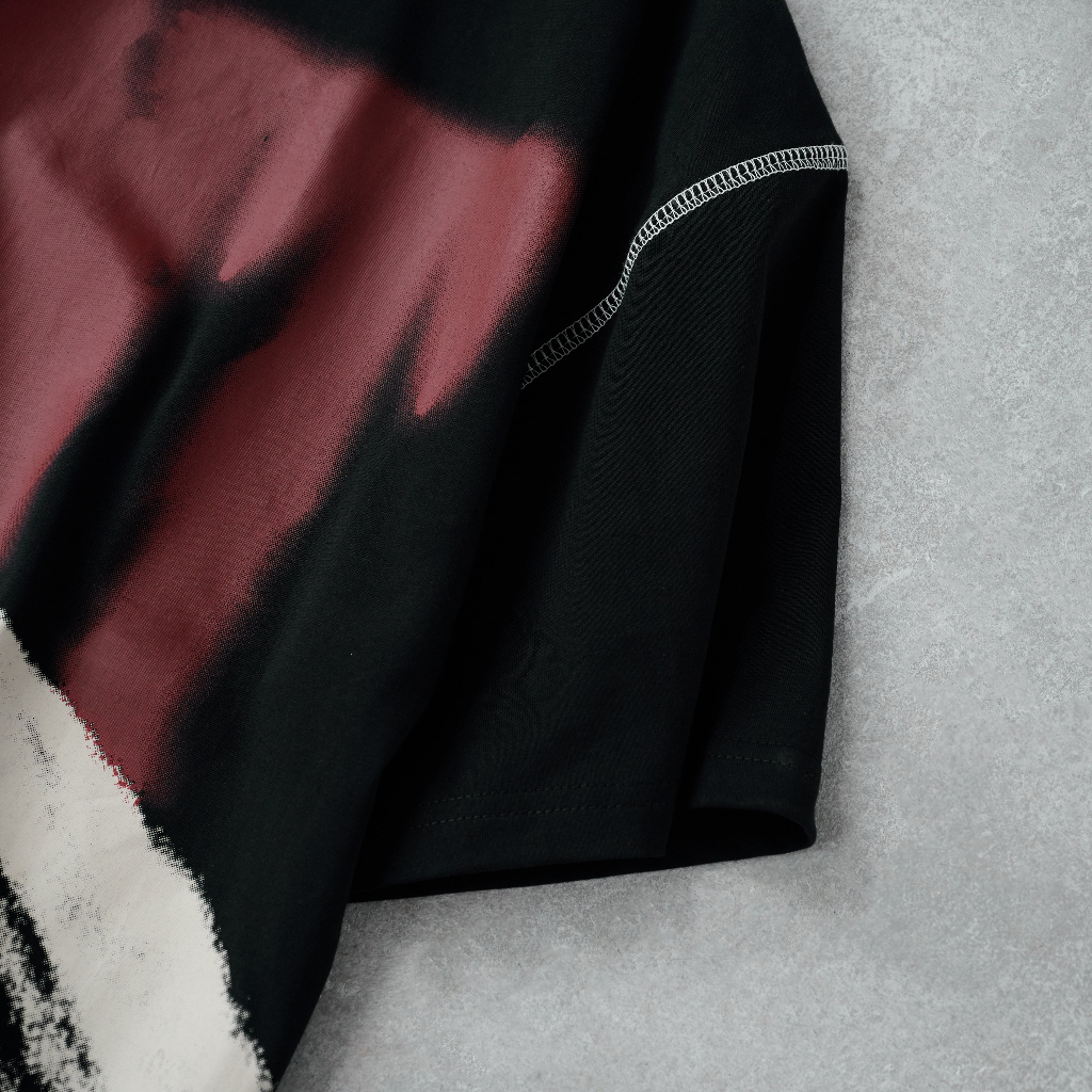 Áo Thun Tay Lỡ Unisex FUNT LOVE IS BLIND - ĐEN