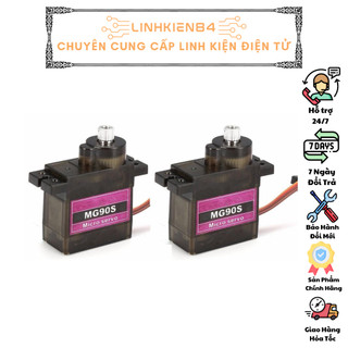 SP0028_Hỏa Tốc _Động Cơ Servo MG90S Bánh Răng Kim Loại Loại Tốt