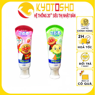 Kem đánh răng trẻ em Lion các vị 40g Nhật Bản