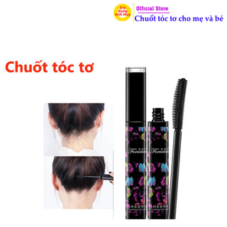 Chuốt tóc con tóc mai, tóc tơ vào nếp giúp cho mẹ và bé gọn gàng - GDAH