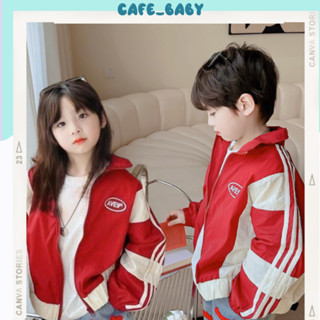 (8-28kg) Áo Khoác Gió Bomber Thu Đông Hai Lớp Cho Bé Trai Bé Gái Phong Cách Thể Thao Năng Động Size Nhí Đại Cho Trẻ Em