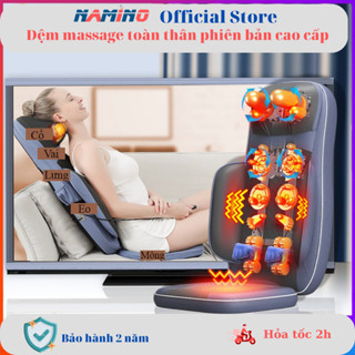 Đệm massage Beili , ghế massage toàn thân có hồng ngoại cao cấp, hỗ trợ trị liệu cổ, vai, lưng, hông, eo, mông