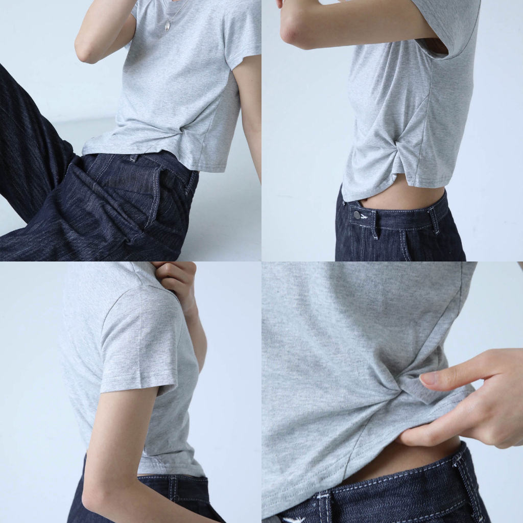 Áo thun CLOSTUDIO Mini Twist T-Shirt