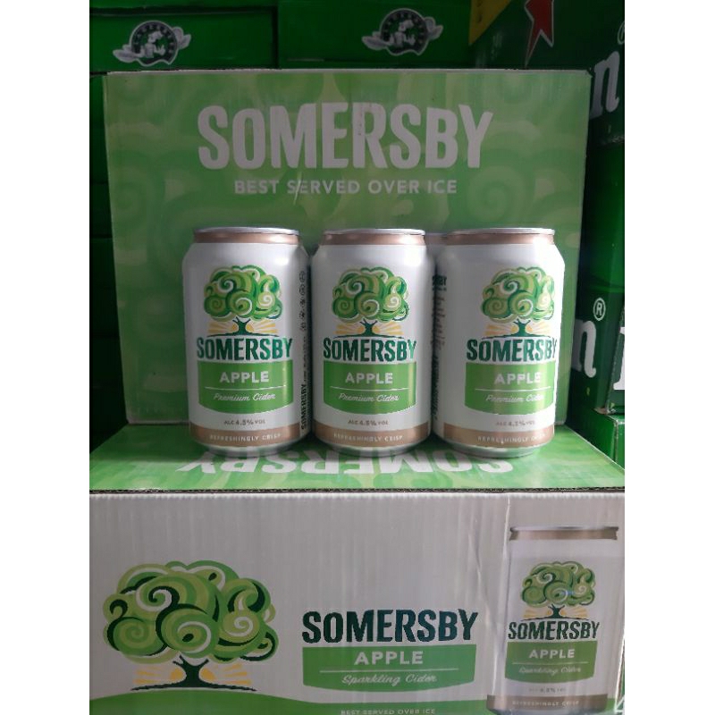 SOMERSBY VỊ TÁO 12LON/330ML