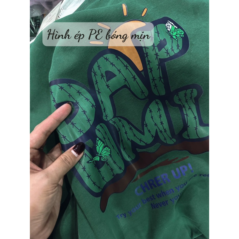 ÁO NỈ DÀY 2 MÀU HÀNG QC