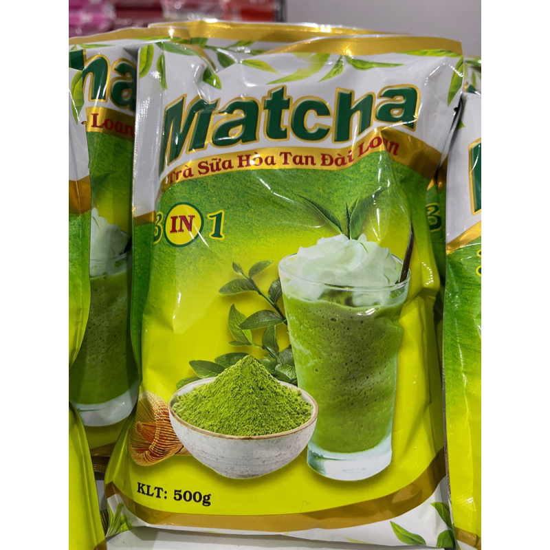 Trà sữa hoà tan Matcha