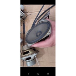 1 Cặp 2 cái loa bầu dục toàn dải 13x7.7x6cm 8 ôm rã từ tivi hát tốt. Giá 2 cái