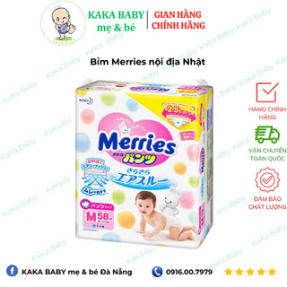 Bỉm merries nội địa nhật đủ size nb, s, m, l, xl, xxl
