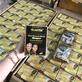 Gội đen tóc yicaoten nhân sâm hộp 10 gói