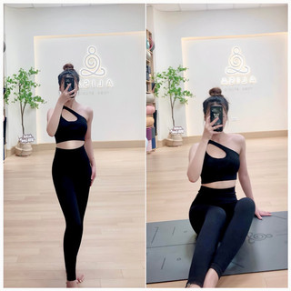 [Alisa Yoga] Bộ tập cổ chéo 3 màu
