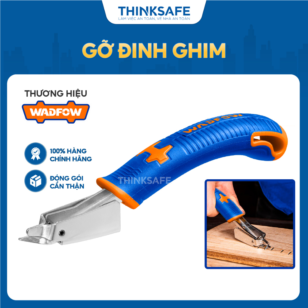 Dụng cụ gỡ đinh ghim Wadfow WQD1665 chuyên dụng kích thước 6.5 inch thép carbon mạ crom tay cầm thoải mái