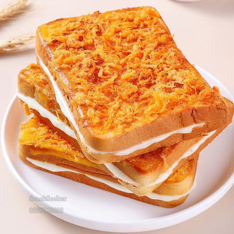 Bánh sandwich chà bông sốt phô mai yansao đài loan  siêu ngon 7 chiếc