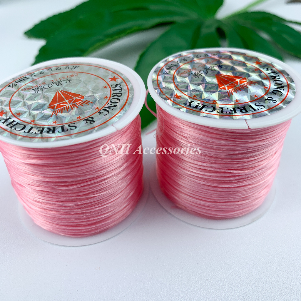 Dây cước đục co giãn chuyên dùng xỏ vòng tay