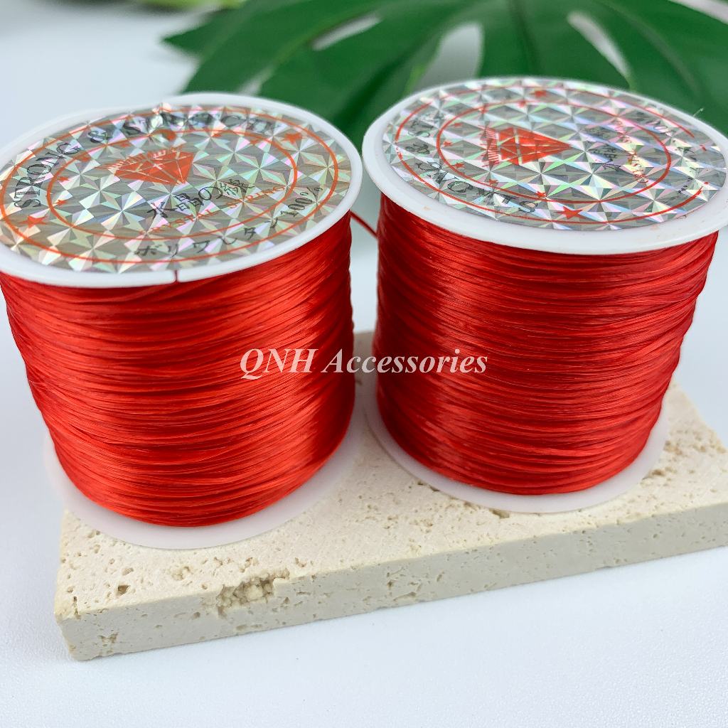 Dây cước đục co giãn chuyên dùng xỏ vòng tay