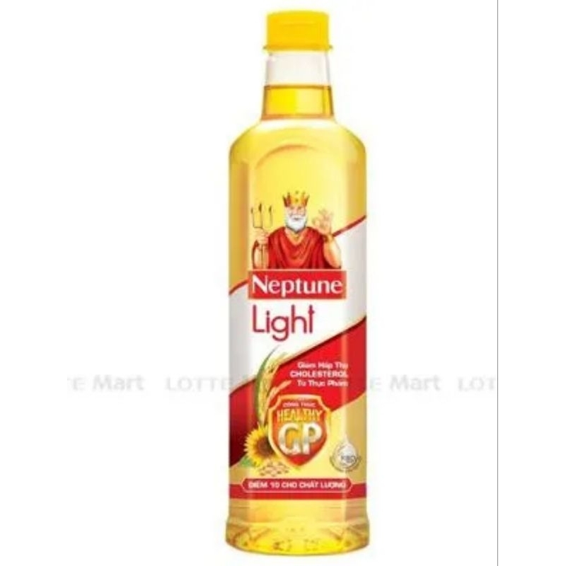 Dầu ăn Neptue light, Mezan Gold Chai 1L