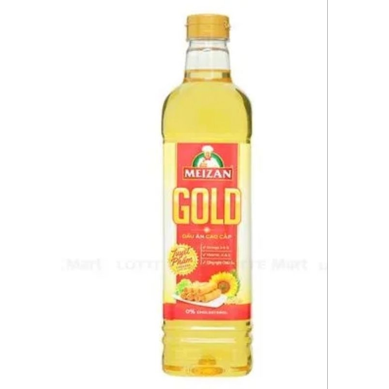 Dầu ăn Neptue light, Mezan Gold Chai 1L
