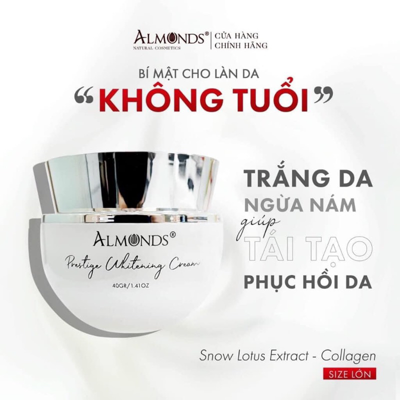 Kem sen tuyết  chính hãng Almonds