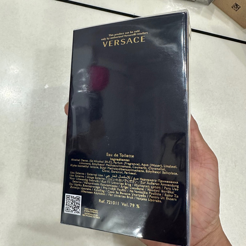 Nước hoa Versace Pour Homme Dylan Blue EDT sp. 200ml 721011